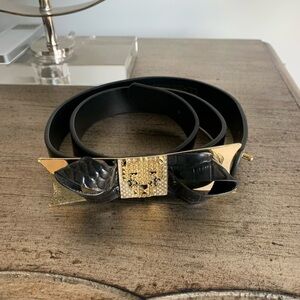 Just Cavalli Cintura Bow Belt